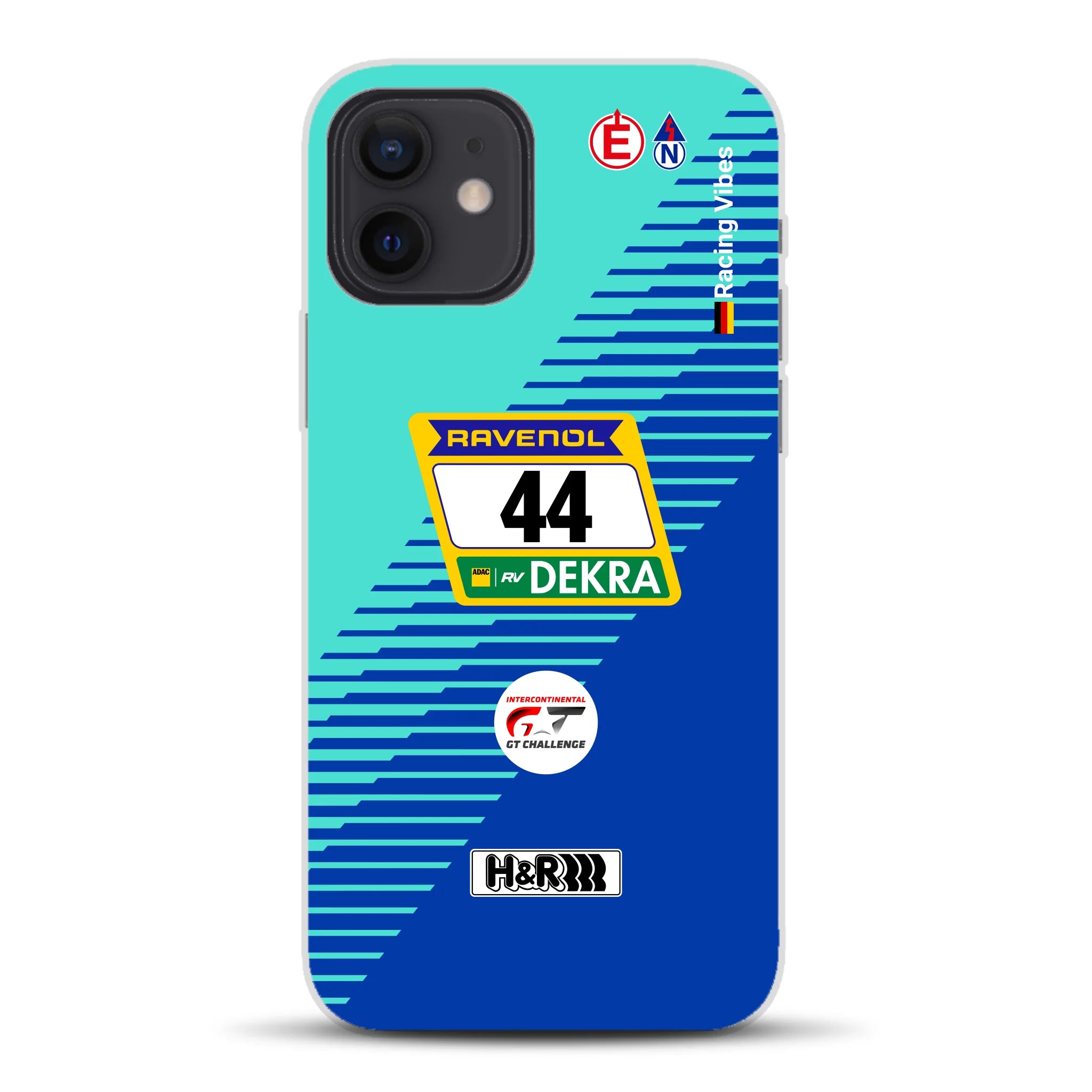 Porsche 911 GT3 R #44 24h Nürburgring Livery - Individuelle Handyhülle für iPhone
