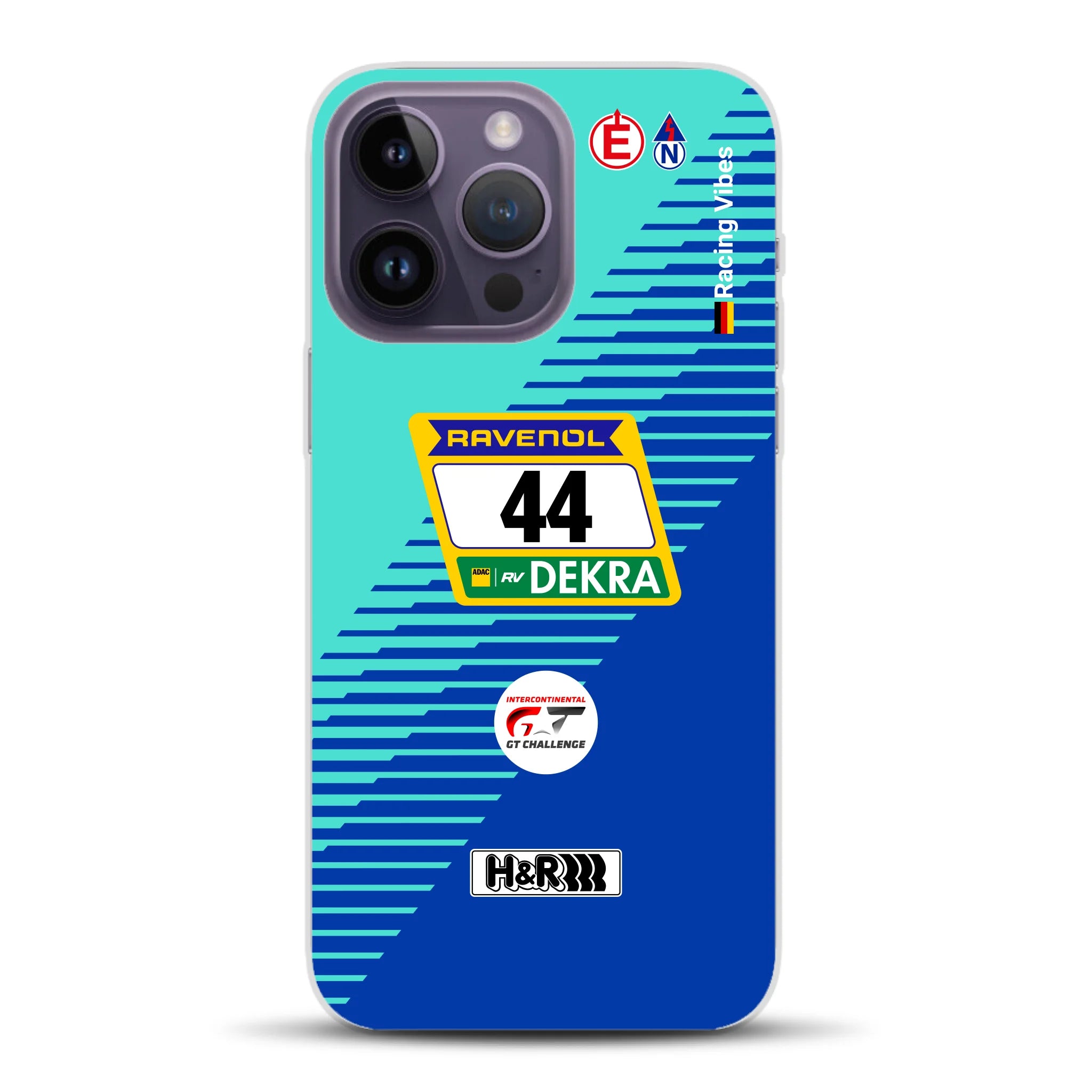 Porsche 911 GT3 R #44 24h Nürburgring Livery - Individuelle Handyhülle für iPhone