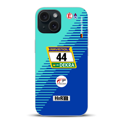 Porsche 911 GT3 R #44 24h Nürburgring Livery - Individuelle Handyhülle für iPhone