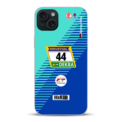Porsche 911 GT3 R #44 24h Nürburgring Livery - Individuelle Handyhülle für iPhone