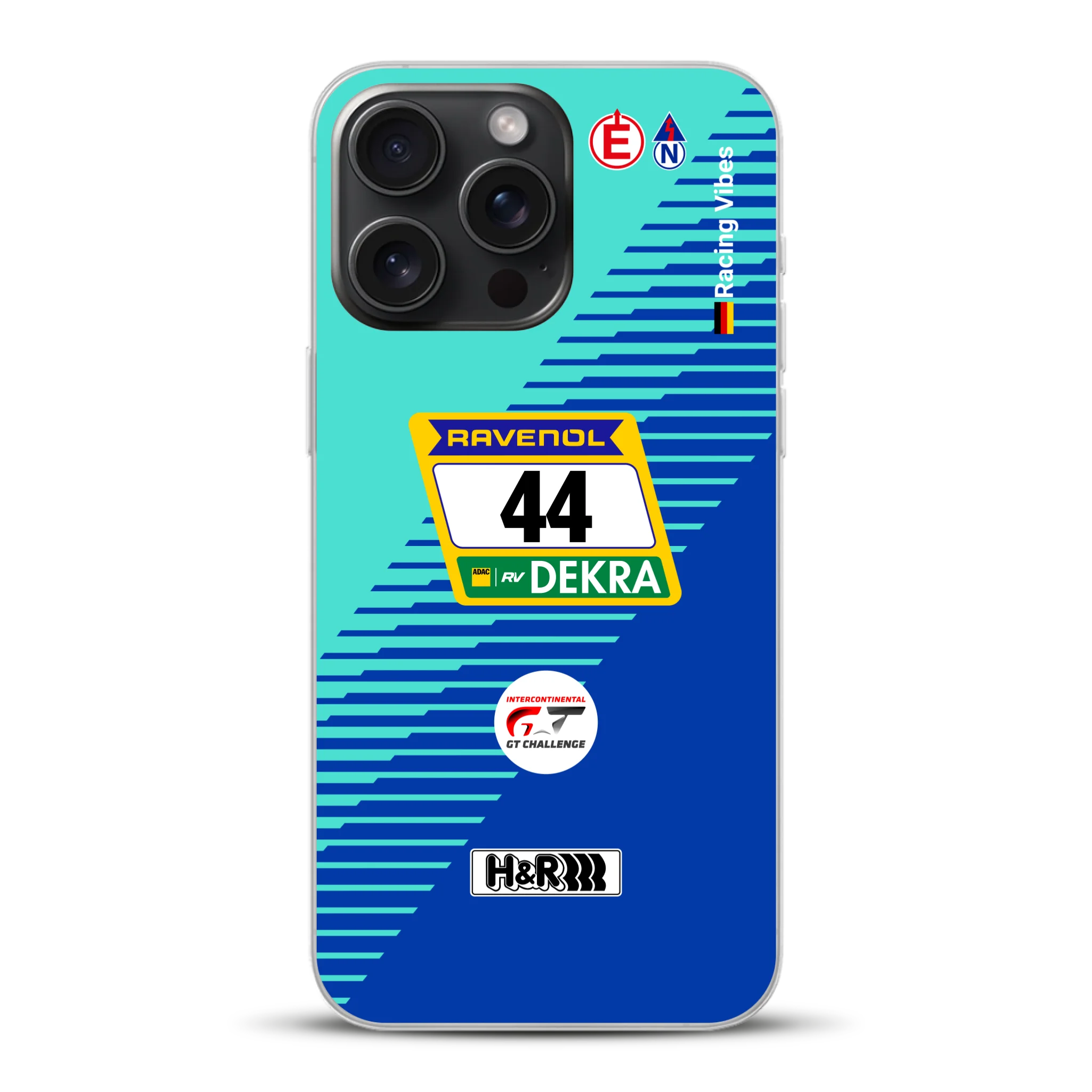 Porsche 911 GT3 R #44 24h Nürburgring Livery - Individuelle Handyhülle für iPhone
