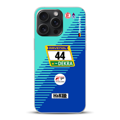 Porsche 911 GT3 R #44 24h Nürburgring Livery - Individuelle Handyhülle für iPhone