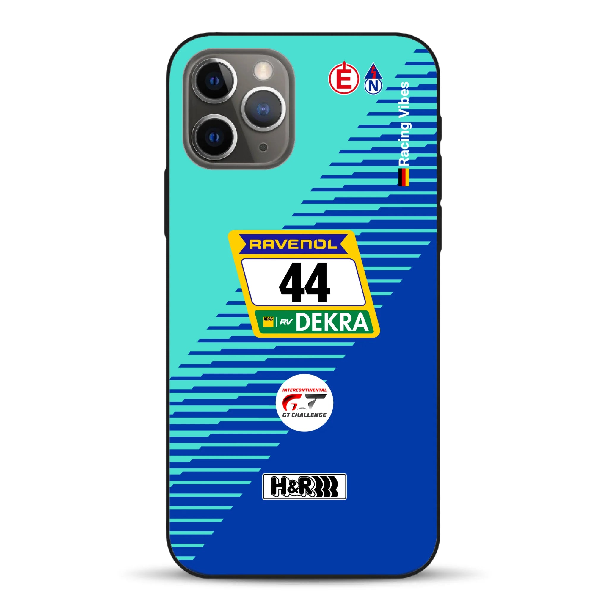 Porsche 911 GT3 R #44 24h Nürburgring Livery - Individuelle Handyhülle für iPhone
