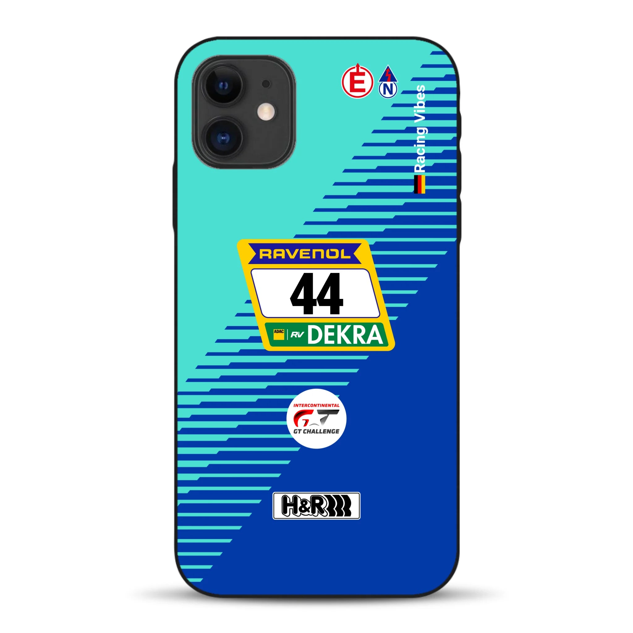 Porsche 911 GT3 R #44 24h Nürburgring Livery - Individuelle Handyhülle für iPhone