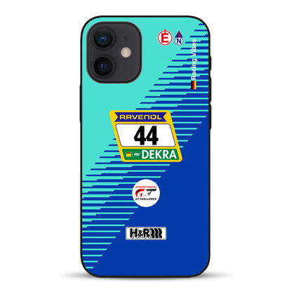 Porsche 911 GT3 R #44 24h Nürburgring Livery - Individuelle Handyhülle für iPhone