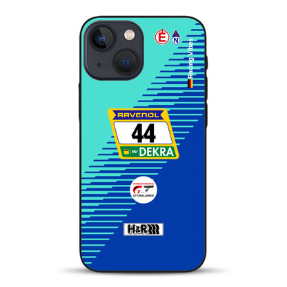 Porsche 911 GT3 R #44 24h Nürburgring Livery - Individuelle Handyhülle für iPhone