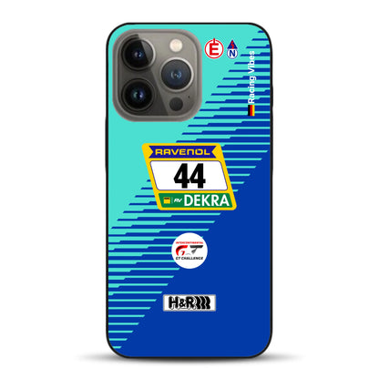 Porsche 911 GT3 R #44 24h Nürburgring Livery - Individuelle Handyhülle für iPhone