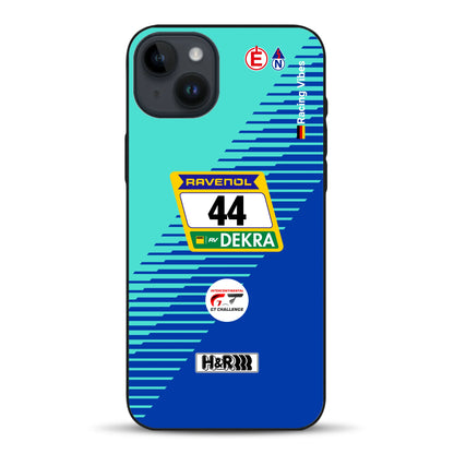 Porsche 911 GT3 R #44 24h Nürburgring Livery - Individuelle Handyhülle für iPhone