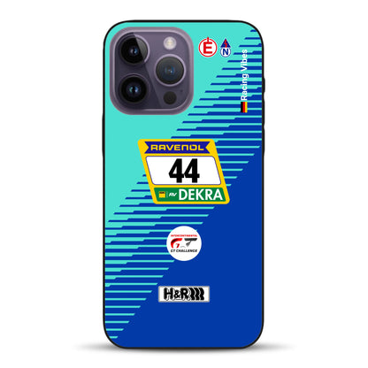 Porsche 911 GT3 R #44 24h Nürburgring Livery - Individuelle Handyhülle für iPhone