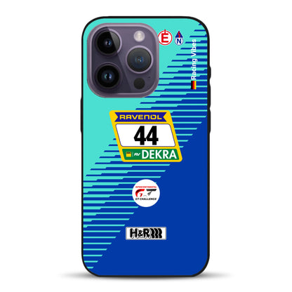 Porsche 911 GT3 R #44 24h Nürburgring Livery - Individuelle Handyhülle für iPhone