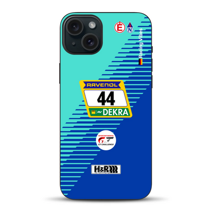 Porsche 911 GT3 R #44 24h Nürburgring Livery - Individuelle Handyhülle für iPhone