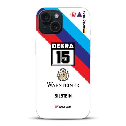 M3 E30 #15 DTM Champion 1989 Livery - Custodia per cellulare personalizzata per iPhone