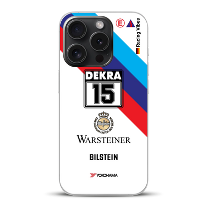 M3 E30 #15 DTM Champion 1989 Livery - Custodia per cellulare personalizzata per iPhone