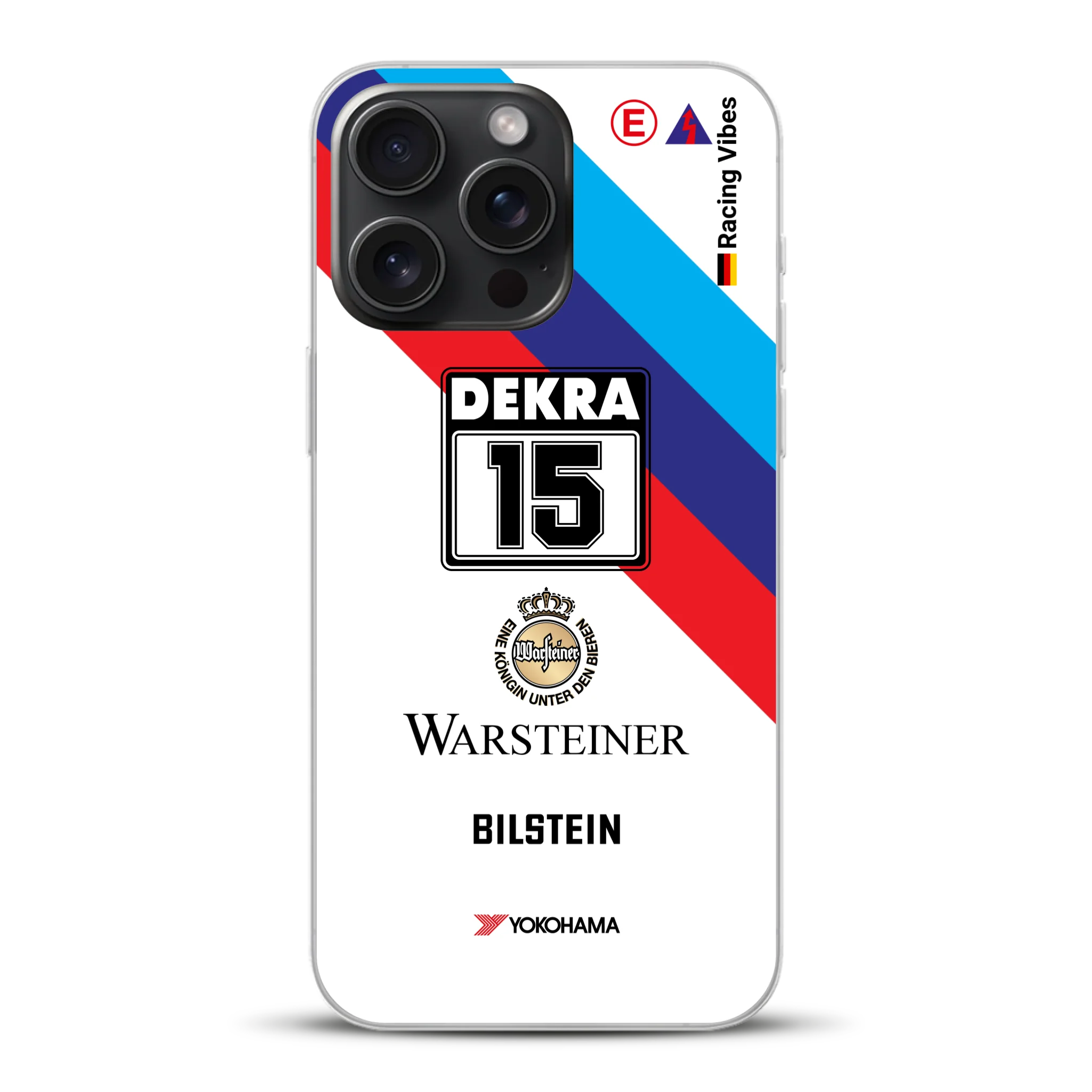M3 E30 #15 DTM Champion 1989 Livery - Custodia per cellulare personalizzata per iPhone