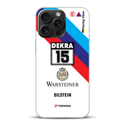 M3 E30 #15 DTM Champion 1989 Livery - Custodia per cellulare personalizzata per iPhone
