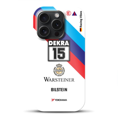 M3 E30 #15 DTM Champion 1989 Livery – Custodia premium personalizzata per iPhone