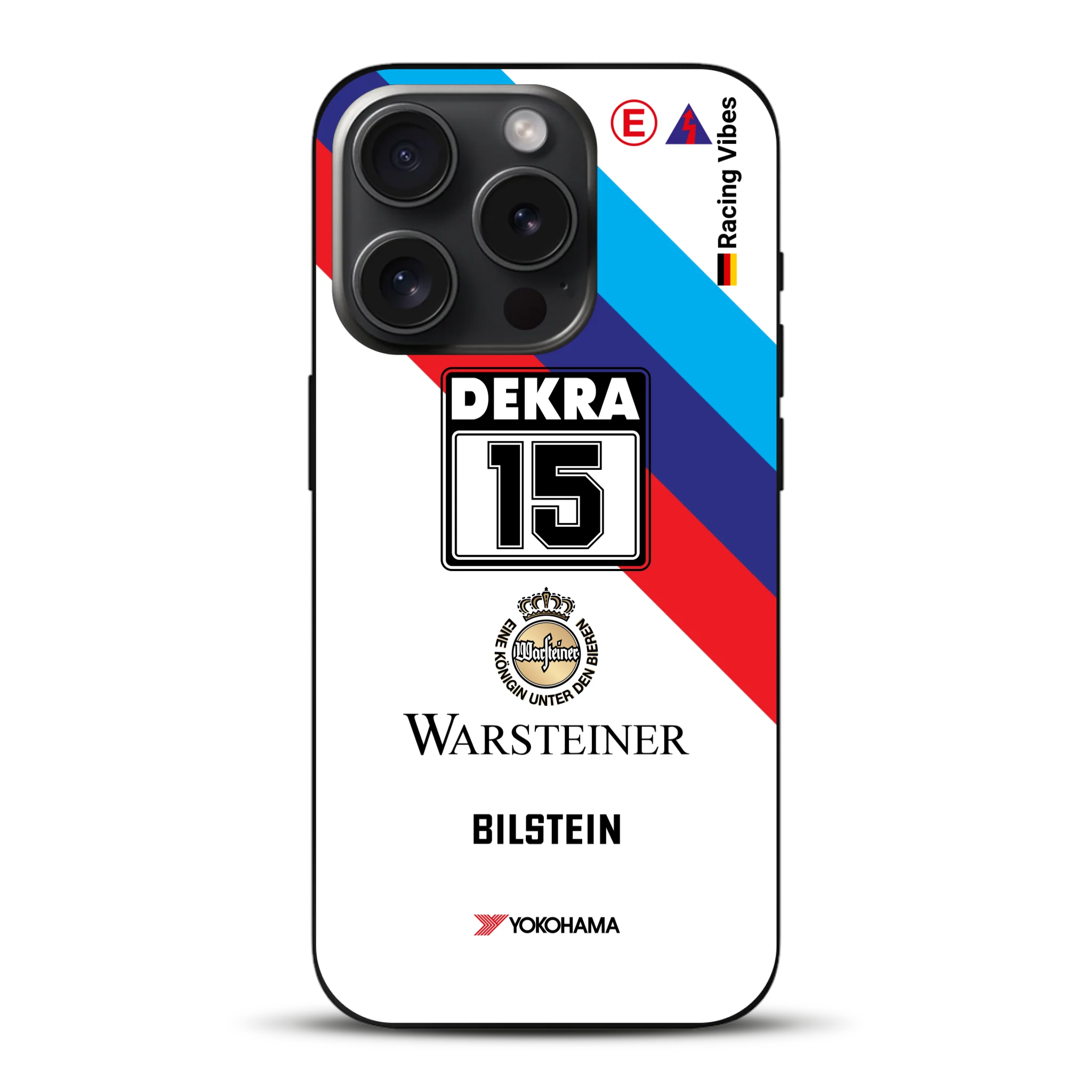 M3 E30 #15 DTM Champion 1989 Livery - Custodia per cellulare personalizzata per iPhone