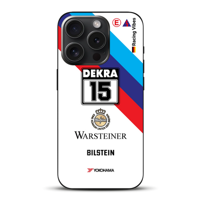 M3 E30 #15 DTM Champion 1989 Livery - Custodia per cellulare personalizzata per iPhone