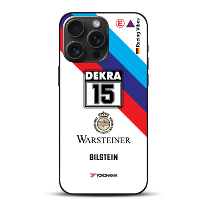 M3 E30 #15 DTM Champion 1989 Livery - Custodia per cellulare personalizzata per iPhone