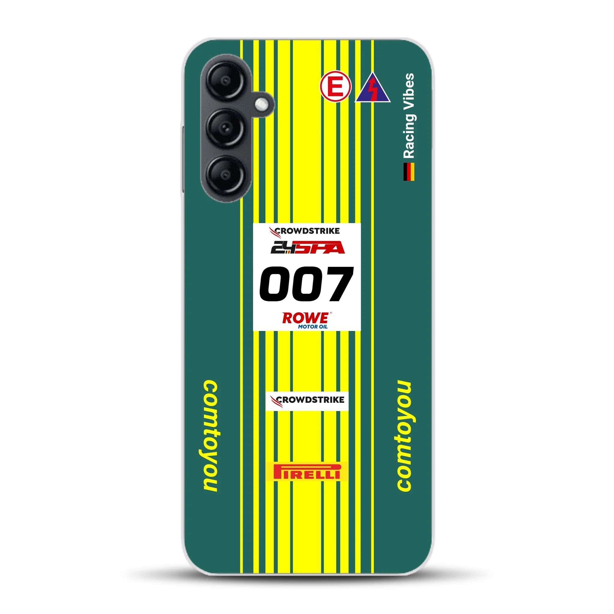 Vantage AMR GT3 Evo #007 Livery - Housse de téléphone portable personnalisée pour Samsung