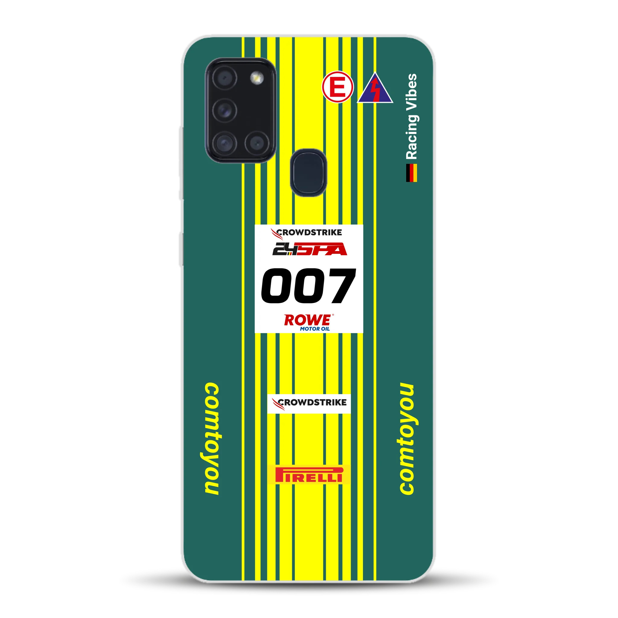 Vantage AMR GT3 Evo #007 Livery - Housse de téléphone portable personnalisée pour Samsung