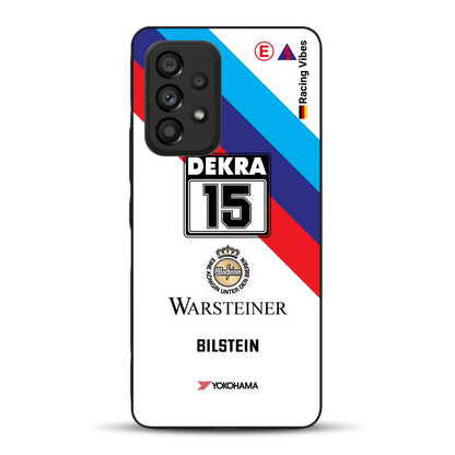 M3 E30 #15 DTM Champion 1989 Livery - Custodia per cellulare personalizzata per Samsung