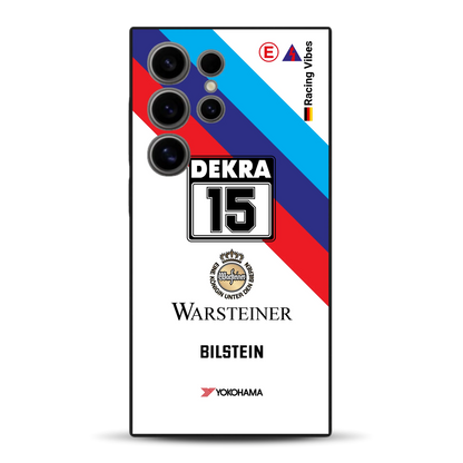 M3 E30 #15 DTM Champion 1989 Livery - Custodia per cellulare personalizzata per Samsung