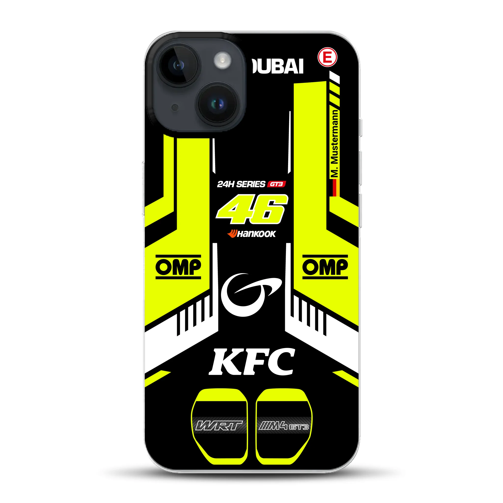 M4 GT3 #46 24h Dubai 2023 Rossi Livery - Individuelle Hybrid Hülle mit MagSafe