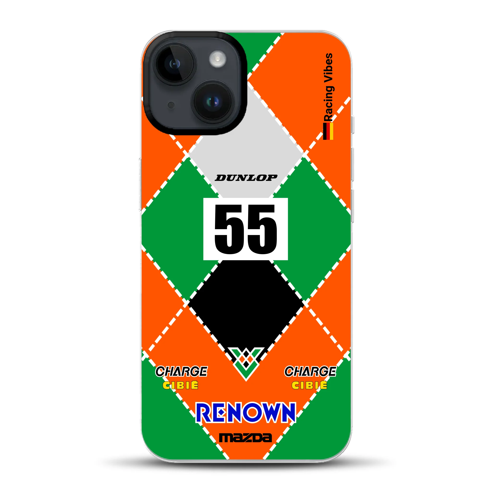 787B 1991 24h Sieger Livery - Individuelle Hybrid Hülle mit MagSafe
