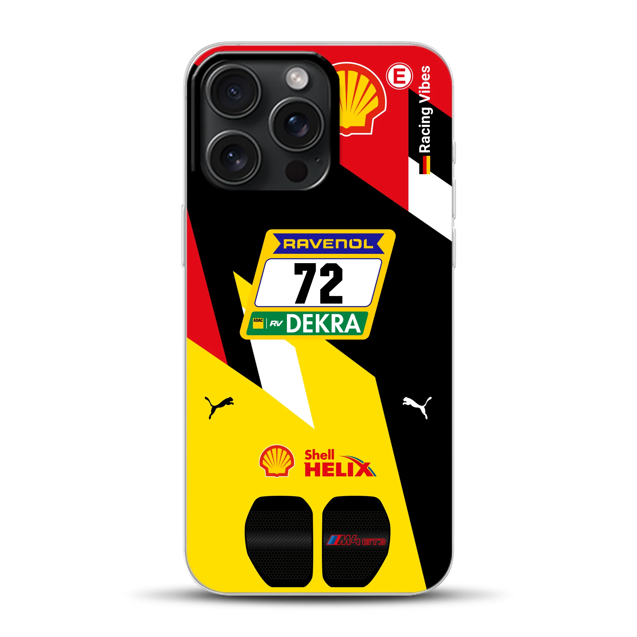 RMG M4 GT3 #72 Nürburgring 24h Qualifiers 2024 Livery - Individuelle Hybrid Hülle mit MagSafe