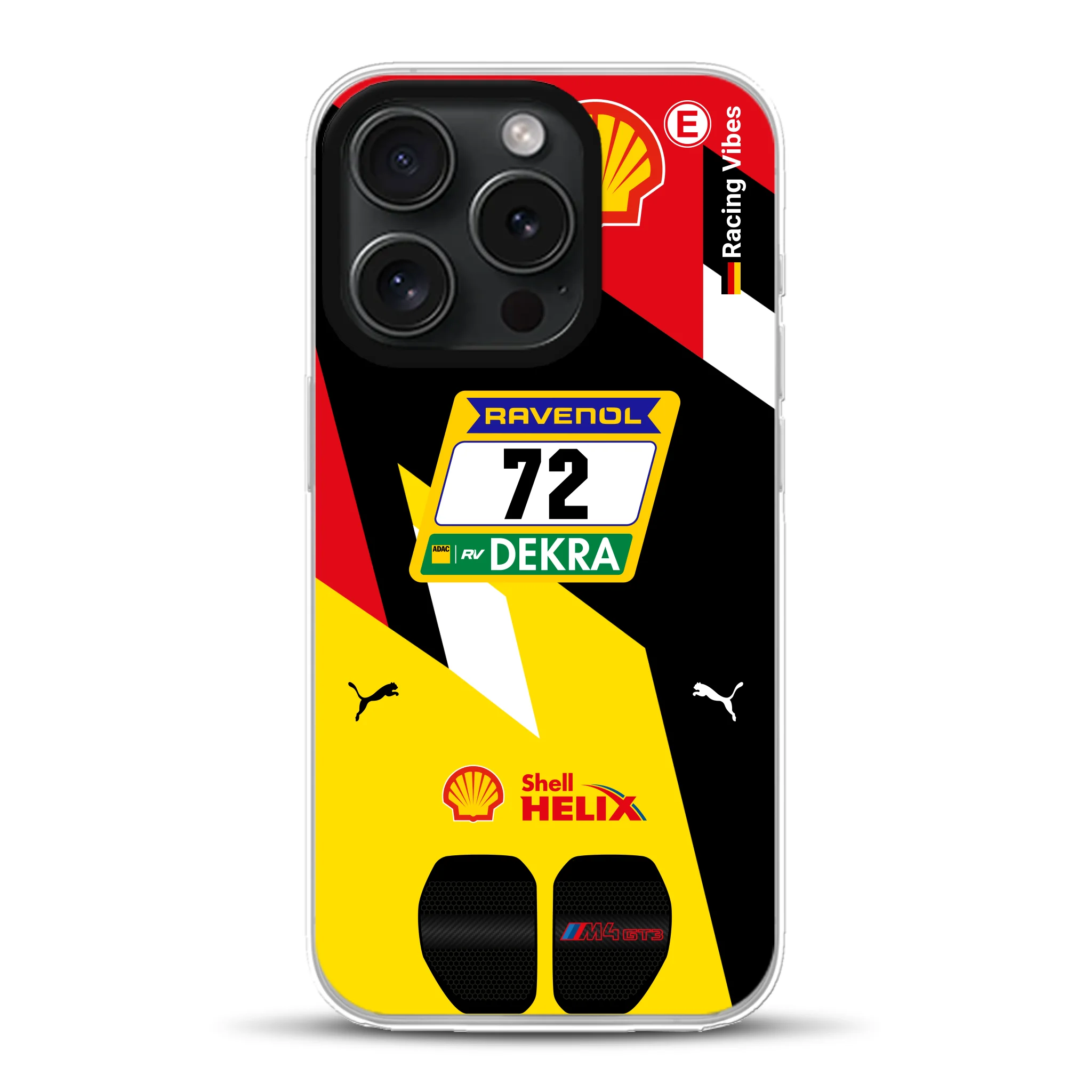 RMG M4 GT3 #72 Nürburgring 24h Qualifiers 2024 Livery - Custom Hybrid Case with MagSafe