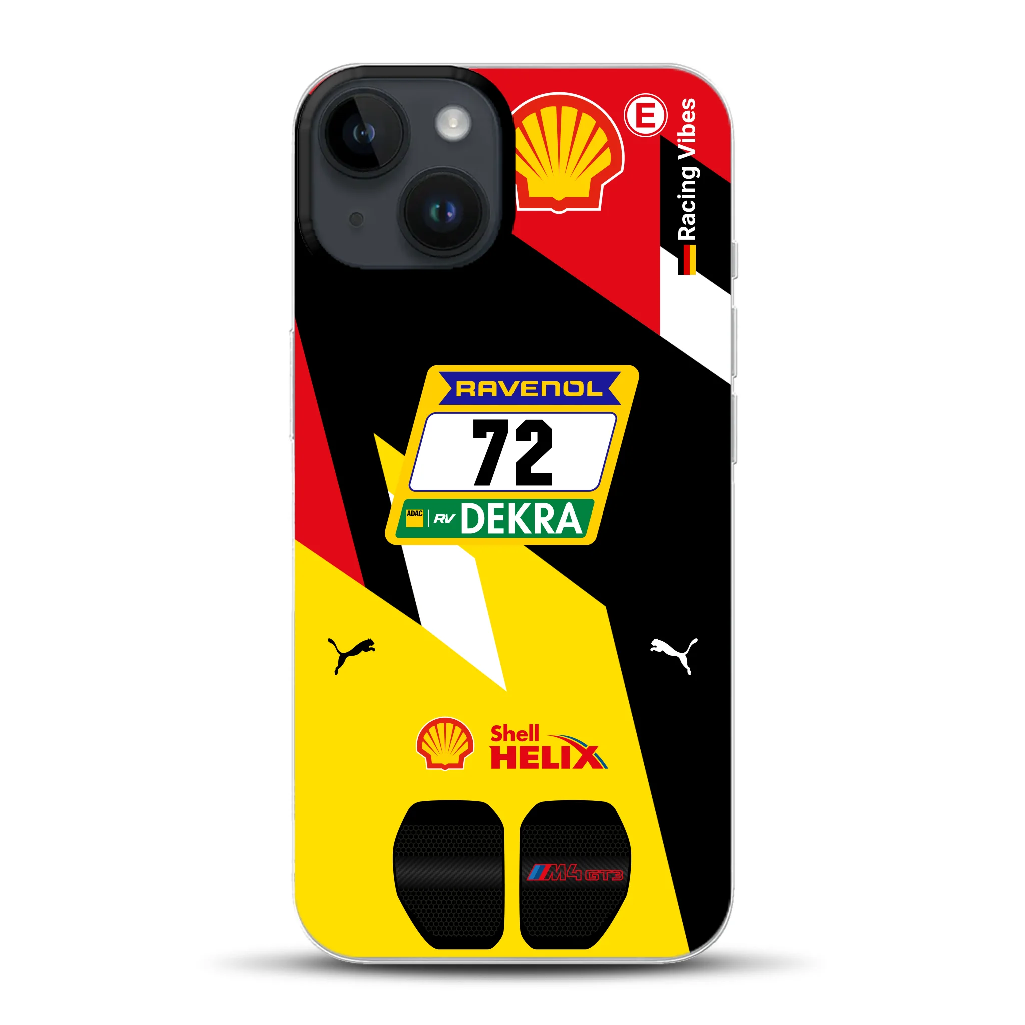 RMG M4 GT3 #72 Nürburgring 24h Qualifiers 2024 Livery - Individuelle Hybrid Hülle mit MagSafe