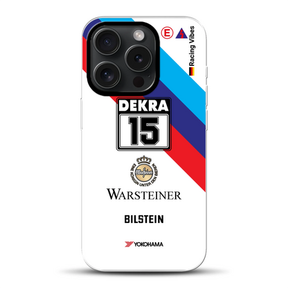 M3 E30 #15 DTM Champion 1989 Livery - Individuelle Hybrid Hülle mit MagSafe