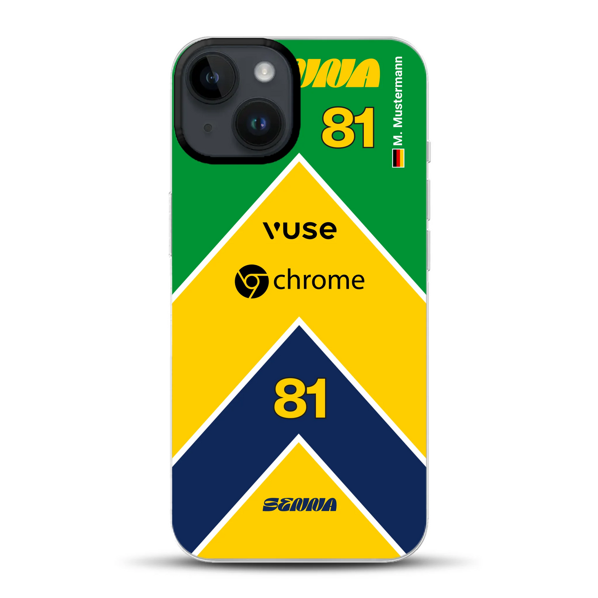 McL F1 Senna Monaco 2024 Livery - Custom Hybrid Case with MagSafe