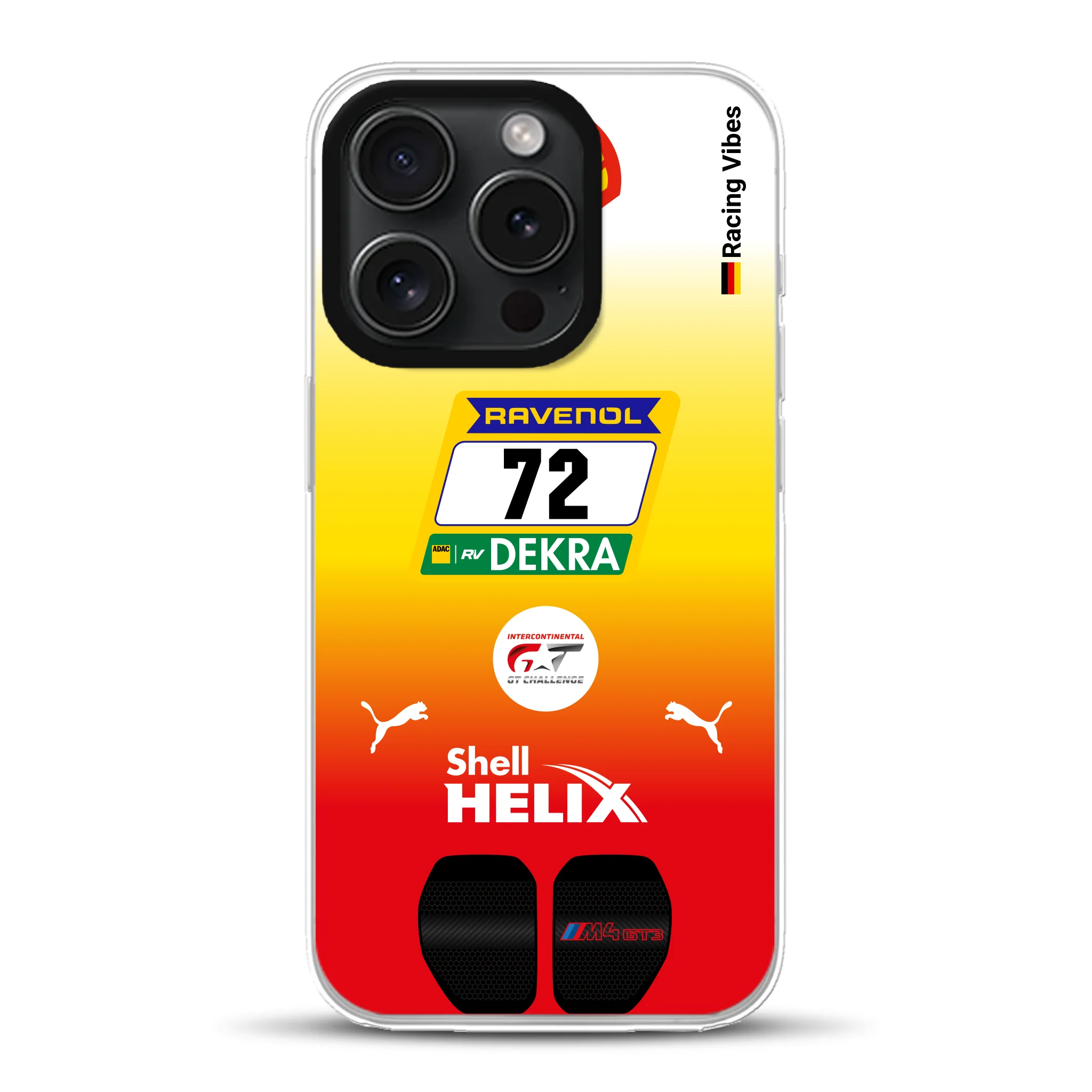 RMG M4 GT3 #72 24h Nürburgring 2024 Livery - Individuelle Hybrid Hülle mit MagSafe