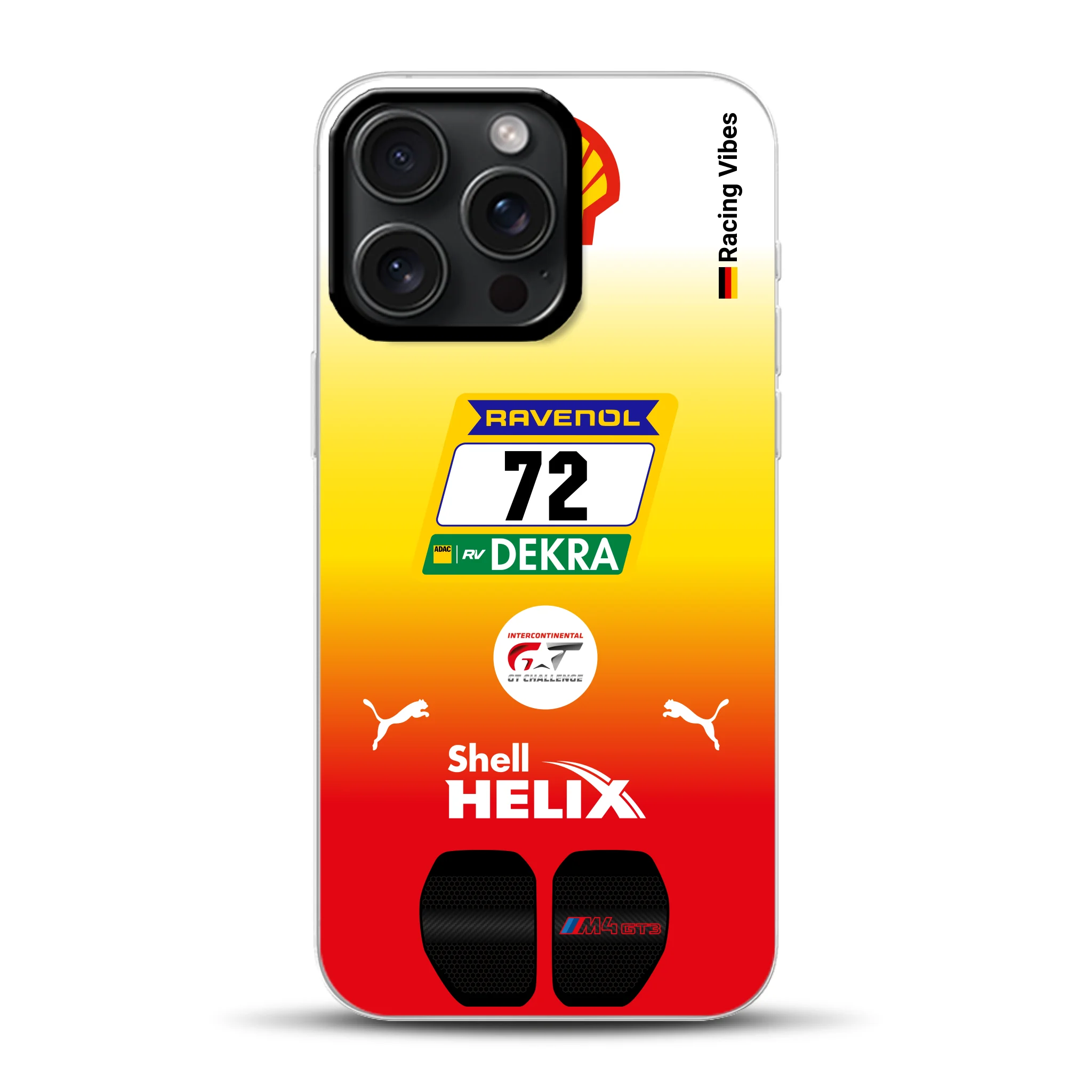 RMG M4 GT3 #72 24h Nürburgring 2024 Livery - Individuelle Hybrid Hülle mit MagSafe