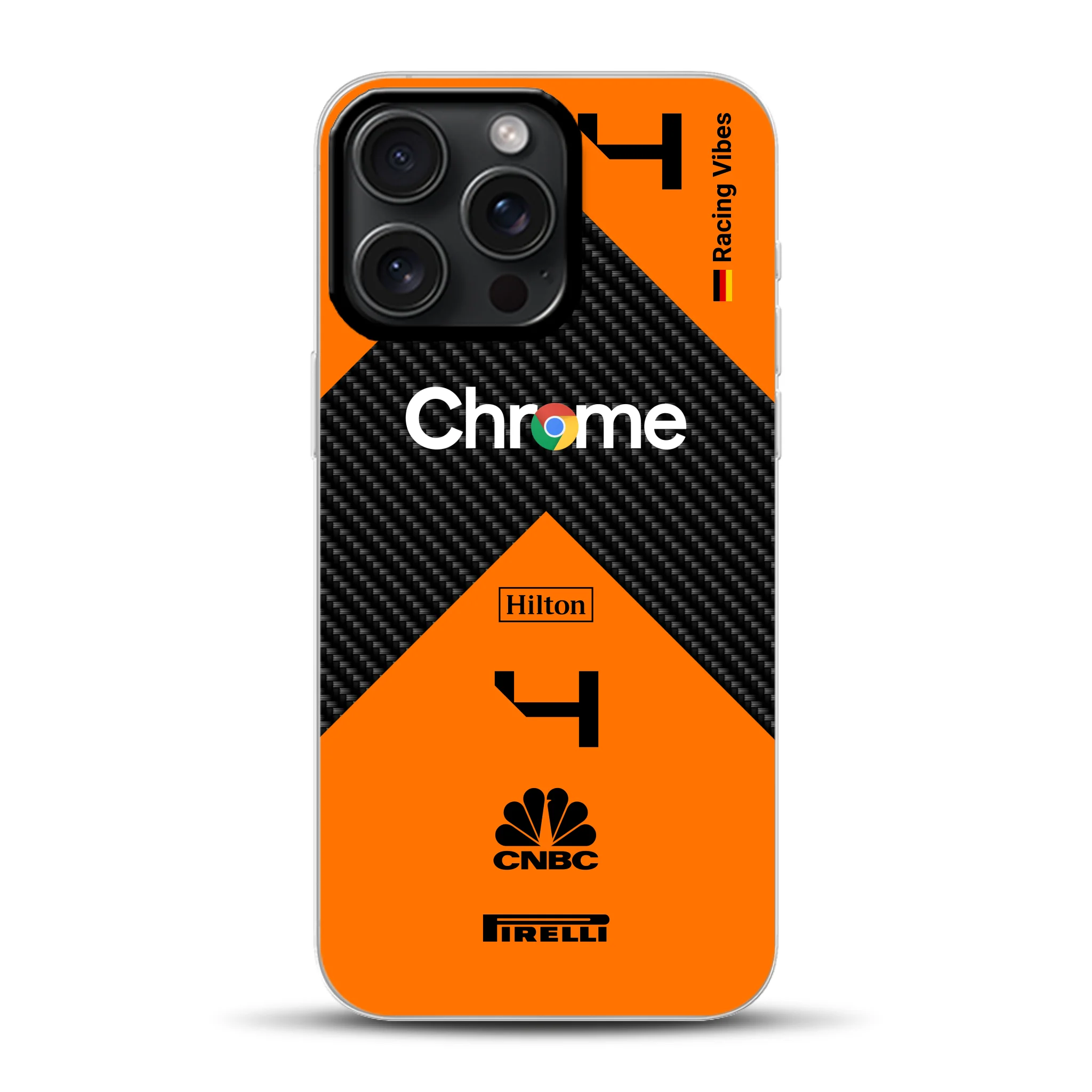 McL F1 2024 Livery - Individuelle Hybrid Hülle mit MagSafe