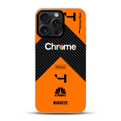 McL F1 2024 Livery - Individuelle Hybrid Hülle mit MagSafe