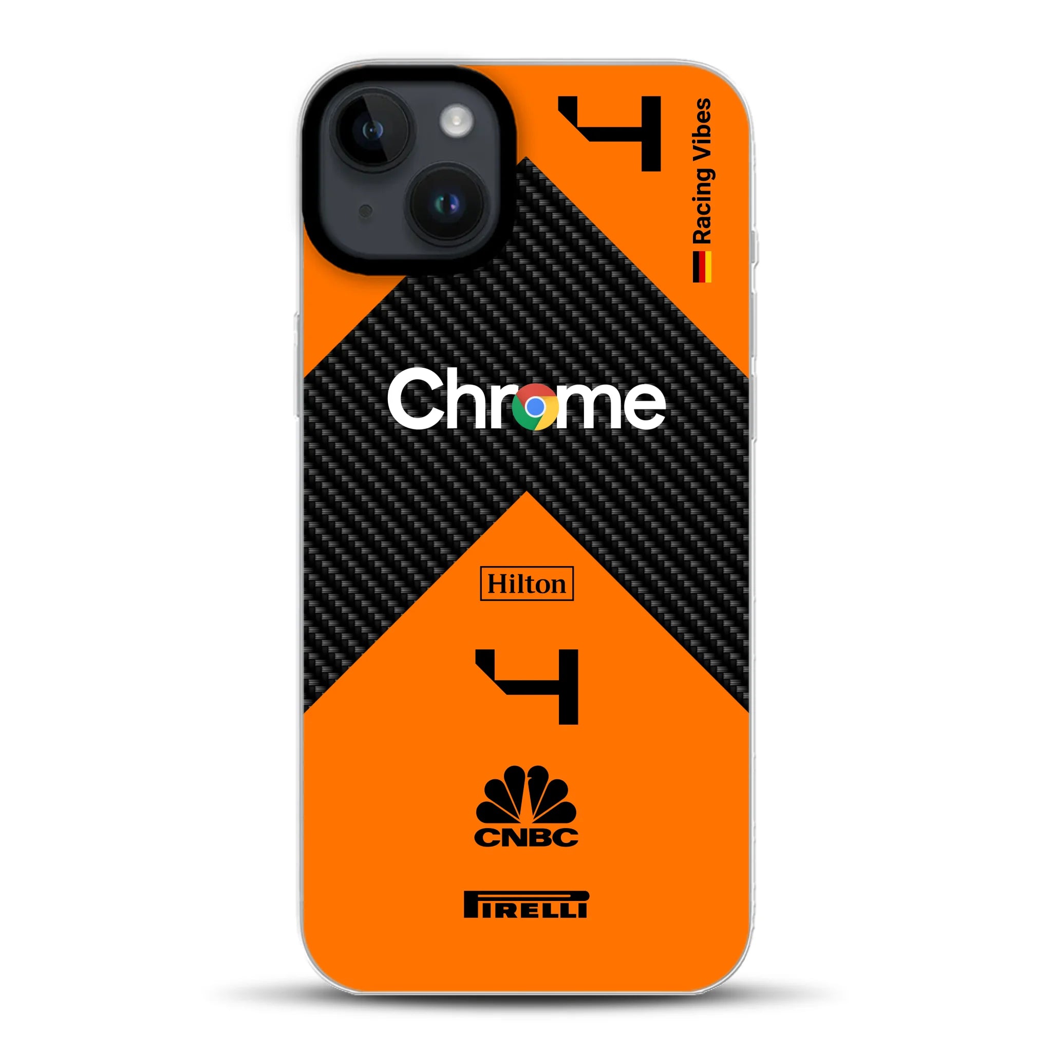 McL F1 2024 Livery - Individuelle Hybrid Hülle mit MagSafe