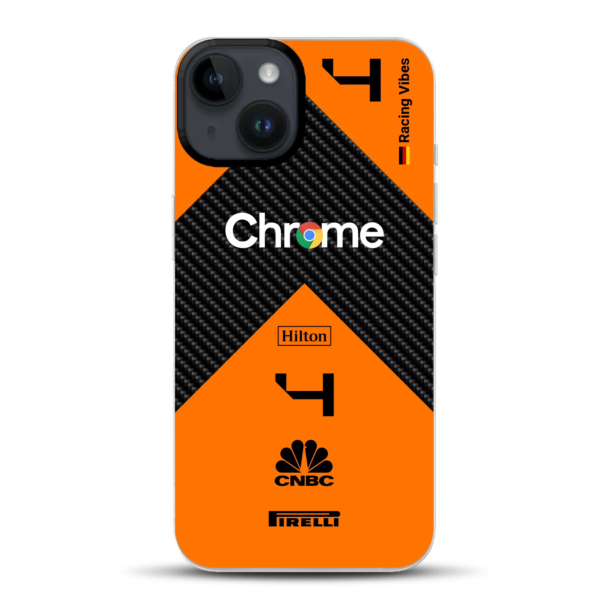 McL F1 2024 Livery - Individuelle Hybrid Hülle mit MagSafe