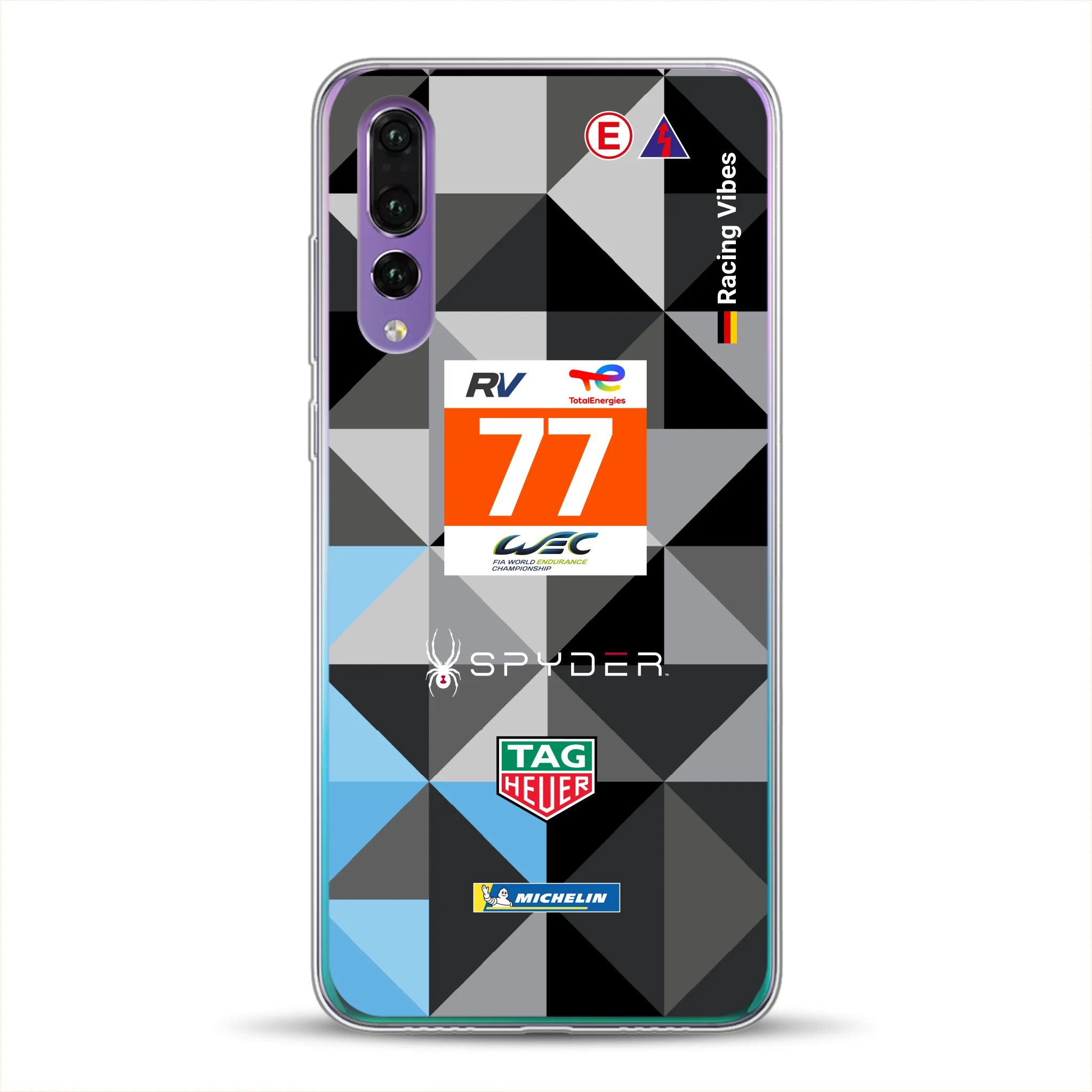 911 RSR Dempsey Proton 24h 2022 Livery - Individuelle Handyhülle für Huawei