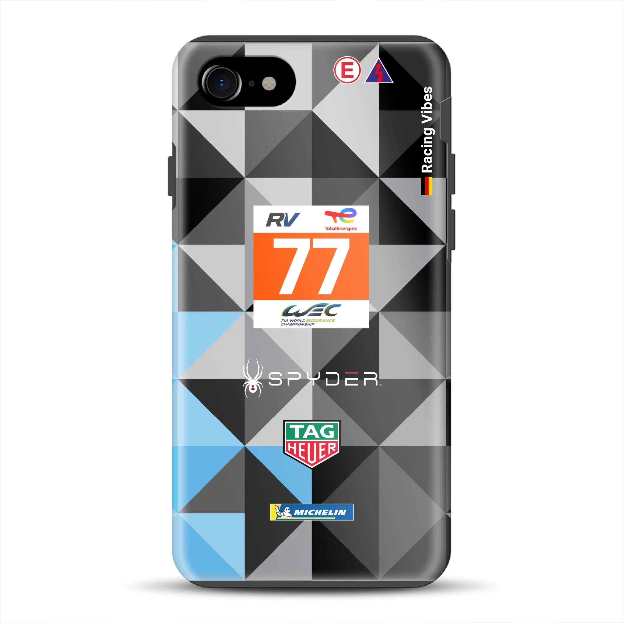 911 RSR Dempsey Proton 24h 2022 Livery – Custodia premium personalizzata per iPhone