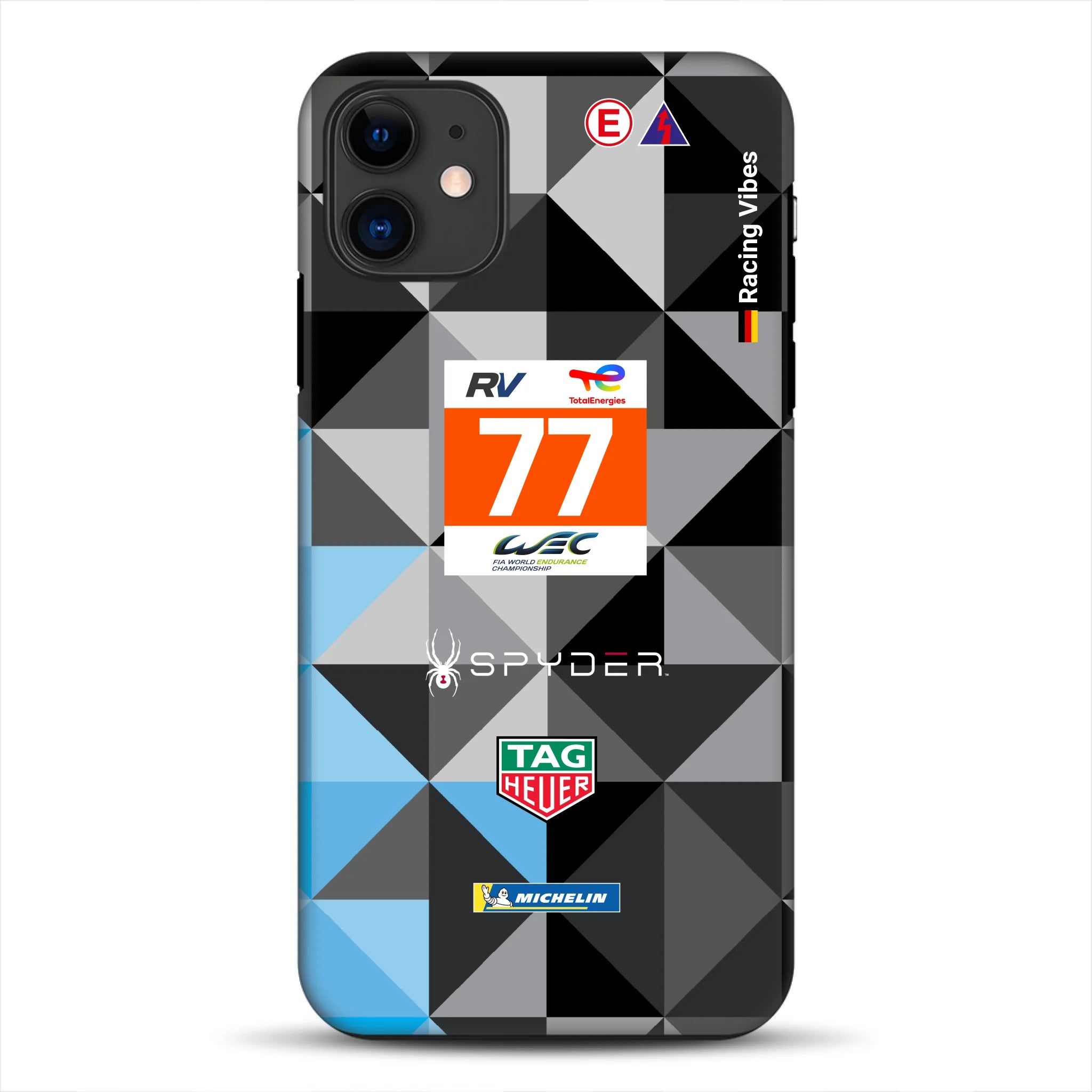 911 RSR Dempsey Proton 24h 2022 Livery – Custodia premium personalizzata per iPhone