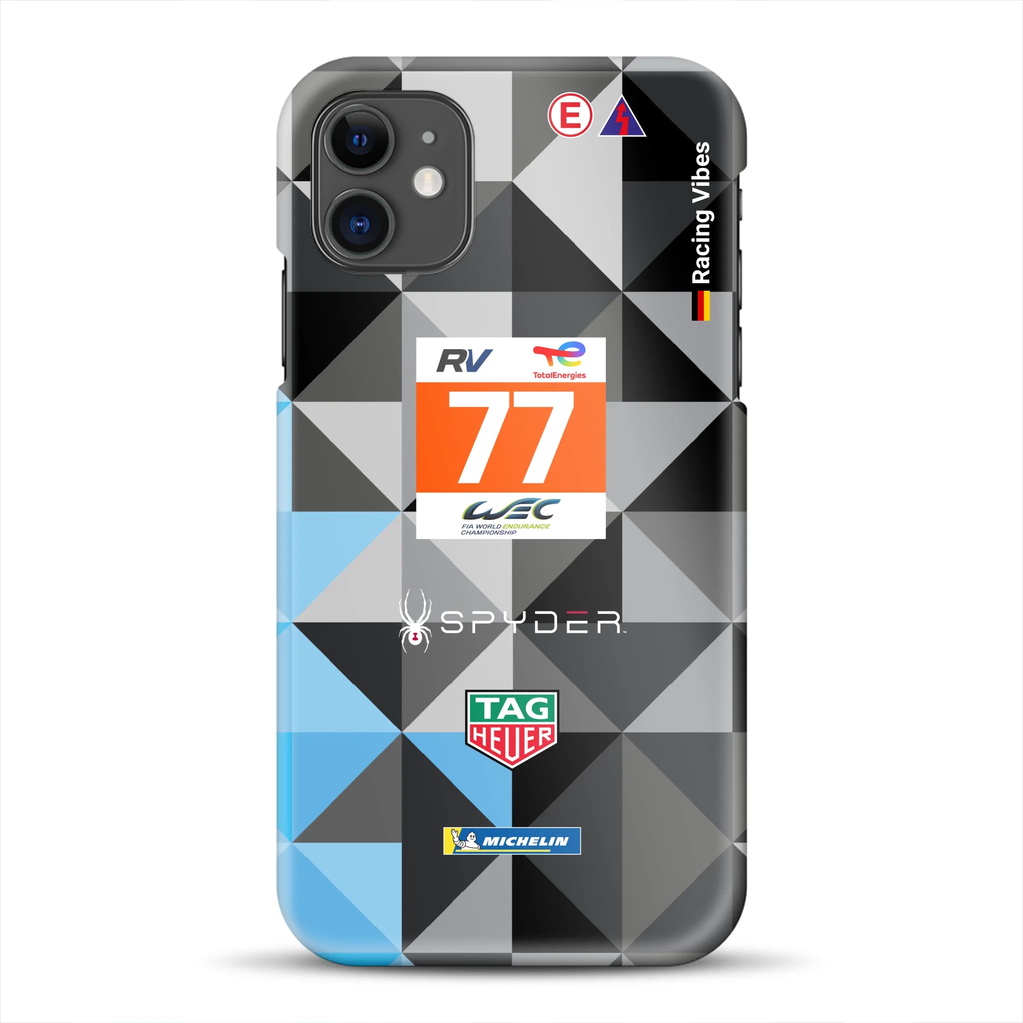 911 RSR Dempsey Proton 24h 2022 Livery - Individuelle Hardcase Hülle für iPhone