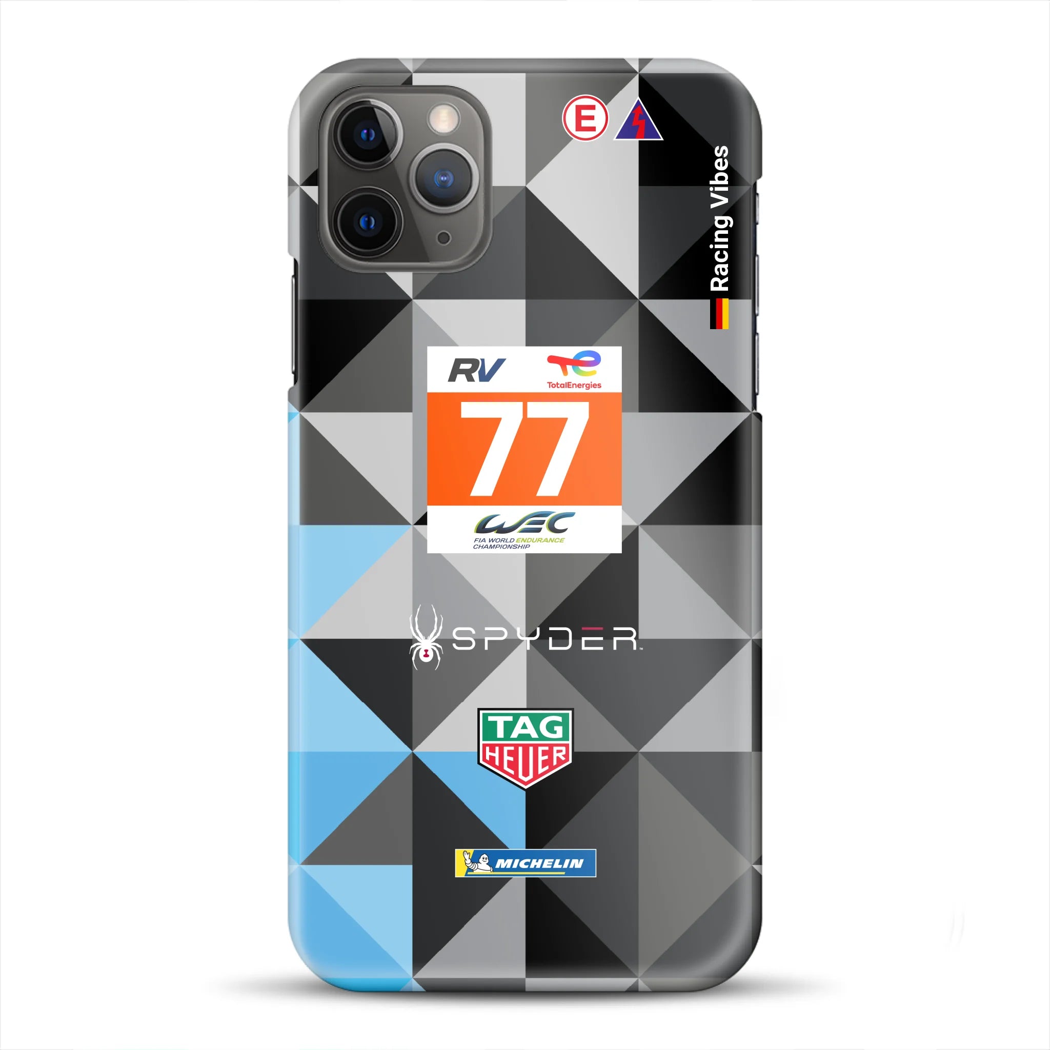 911 RSR Dempsey Proton 24h 2022 Livery - Individuelle Hardcase Hülle für iPhone