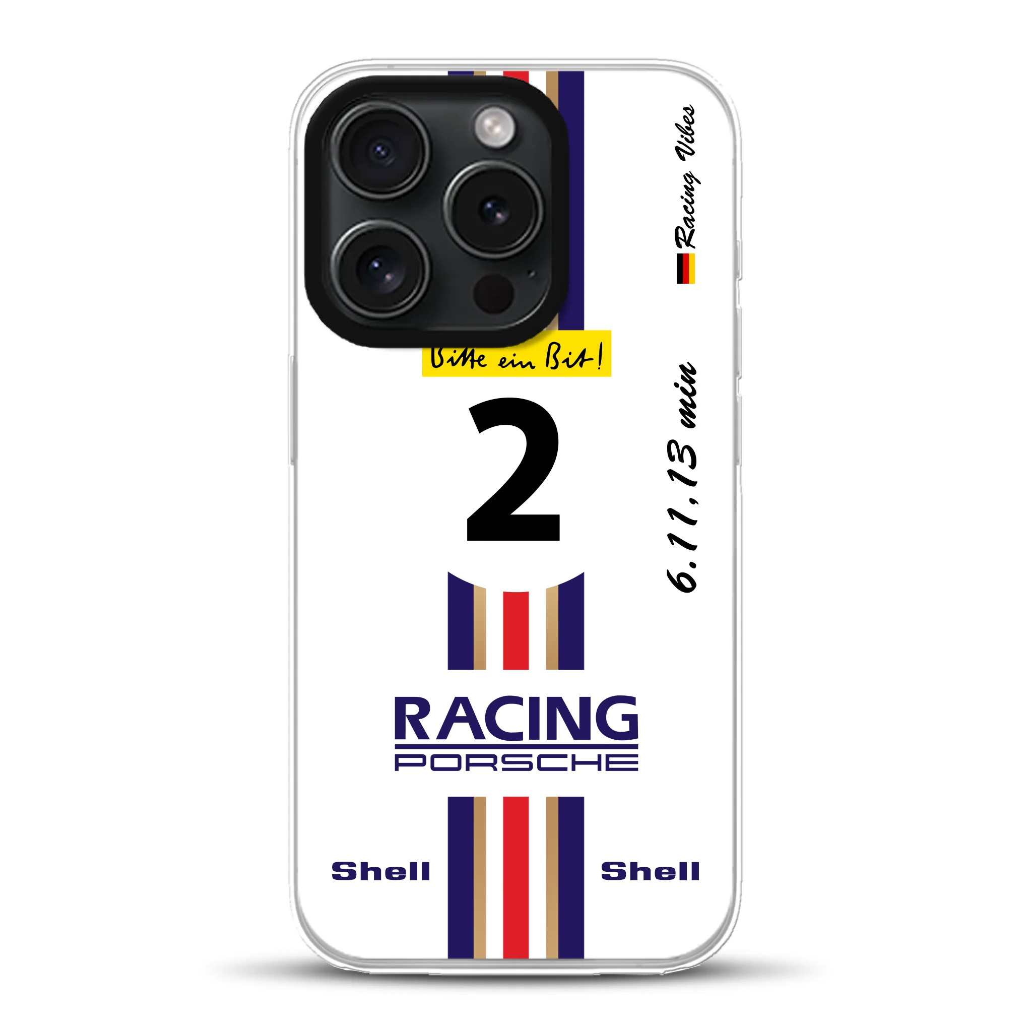 956K #2 Bellof Rekordrunde Nordschleife 1983 Livery - Individuelle Hybrid Hülle mit MagSafe