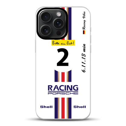 956K #2 Bellof Rekordrunde Nordschleife 1983 Livery - Individuelle Hybrid Hülle mit MagSafe