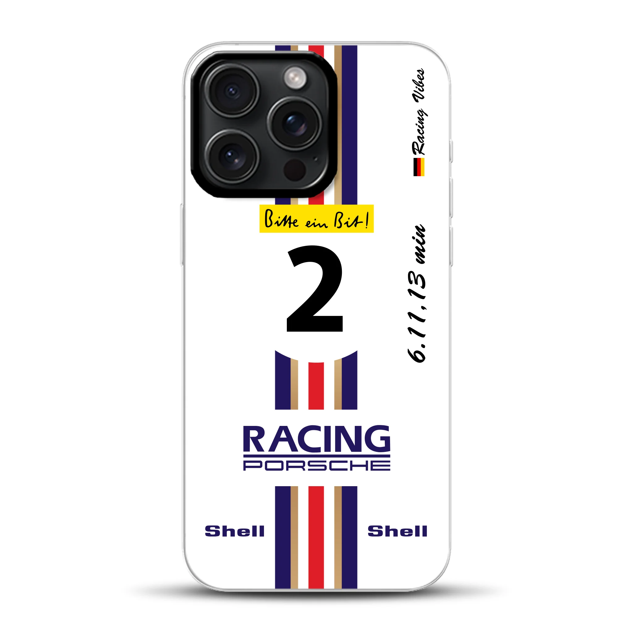 956K #2 Bellof Rekordrunde Nordschleife 1983 Livery - Individuelle Hybrid Hülle mit MagSafe
