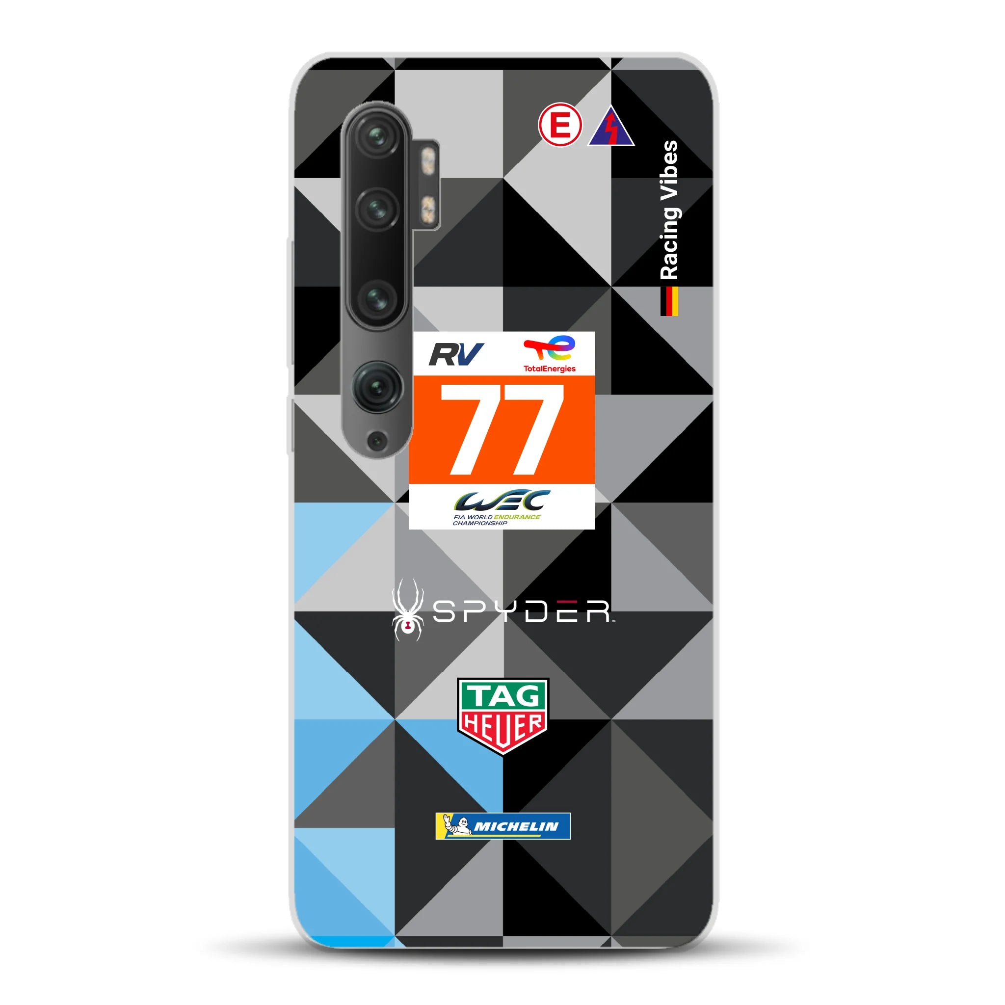 911 RSR Dempsey Proton 24h 2022 Livery - Custom phone case for Xiaomi