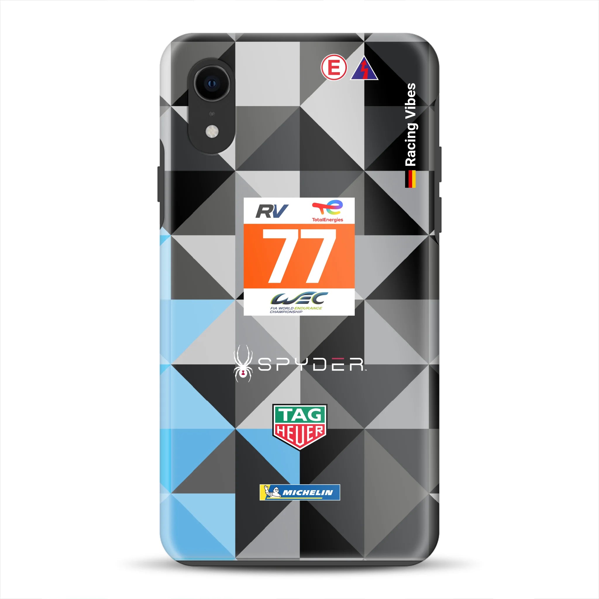 911 RSR Dempsey Proton 24h 2022 Livery – Custodia premium personalizzata per iPhone